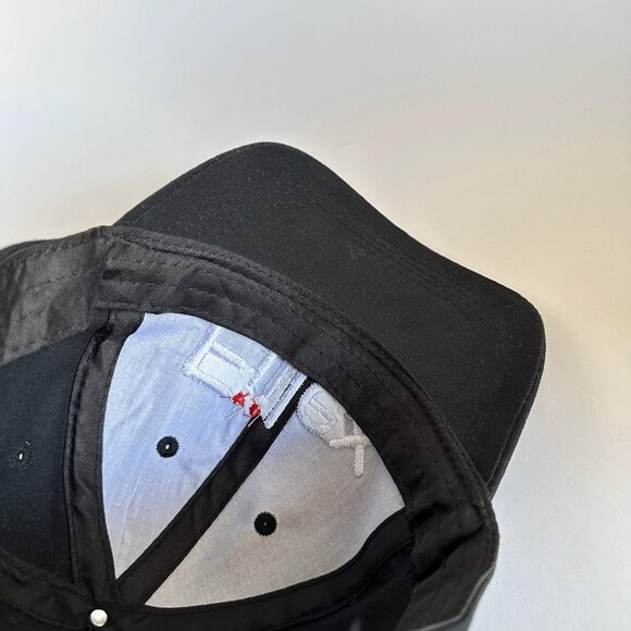 Fiilex Embroidered Dad Cap Apollo USA Adjustable Strap Hat Black One Size - Picture 9 of 10